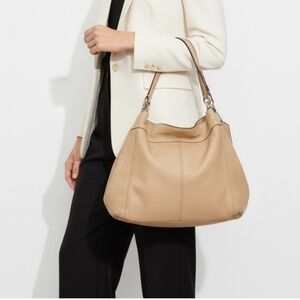 💛Coach Tan Leather Shoulder Bag💛